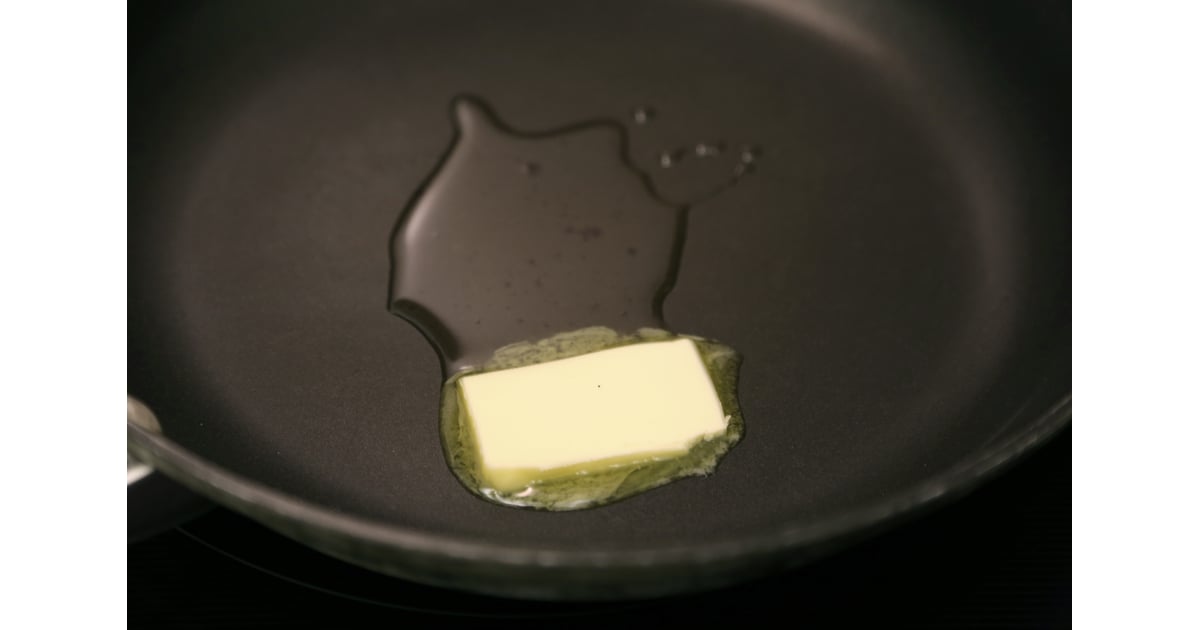 Melt 1 tablespoon of butter and 1 tablespoon of bacon grease in a How