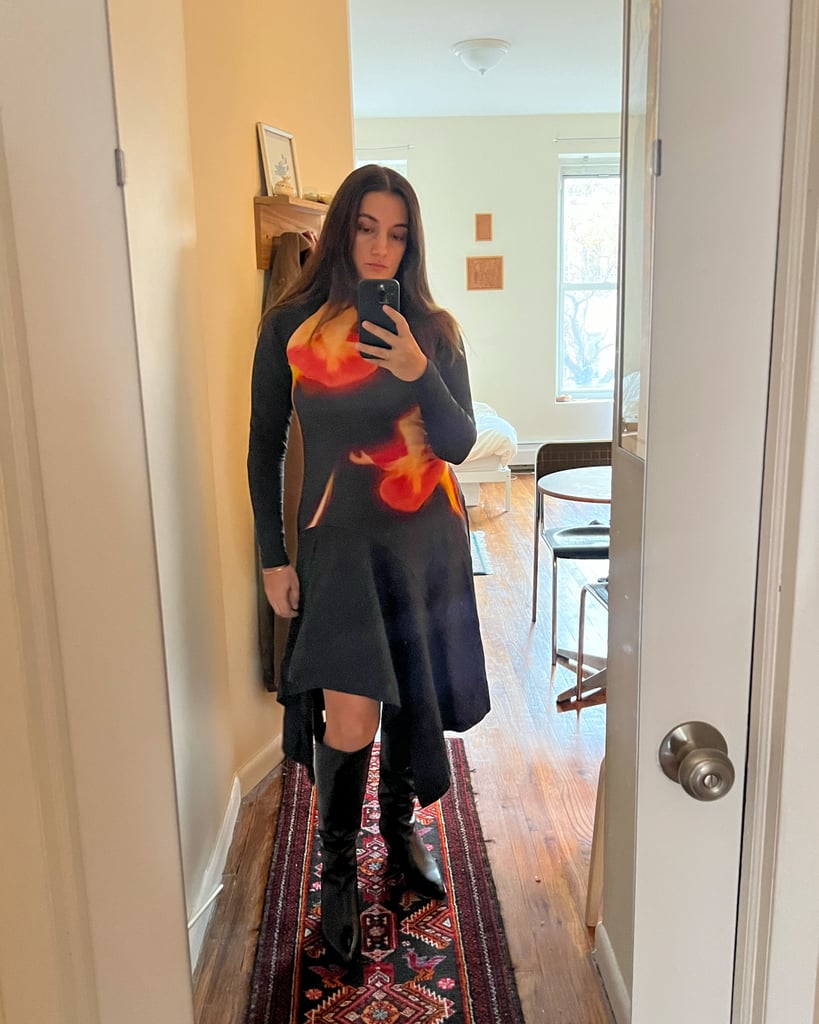 Short Dress + Tall Boots