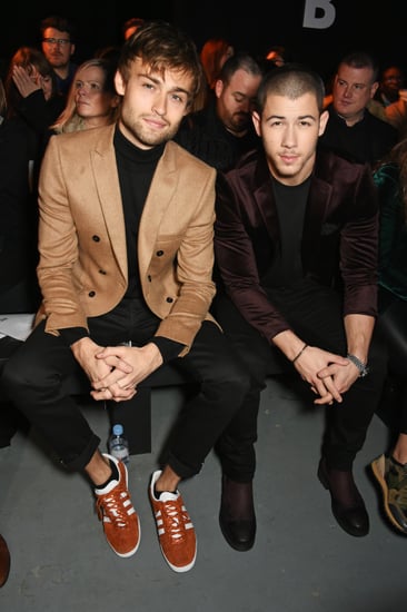 Nick Jonas and Douglas Booth at Topman Show in London