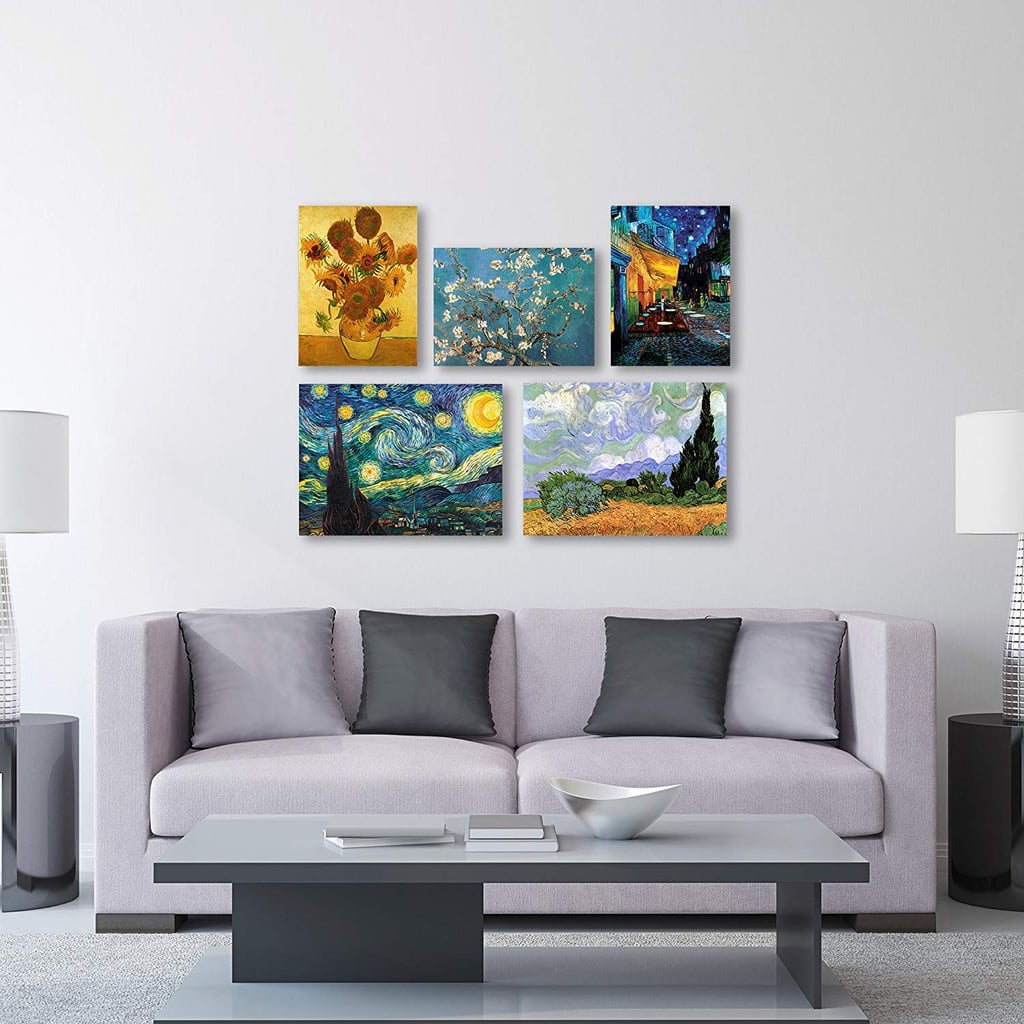 Vincent Van Gogh Wall Collection 5 Panel Set Best Wall Decor On Amazon Popsugar Home Australia Photo 10