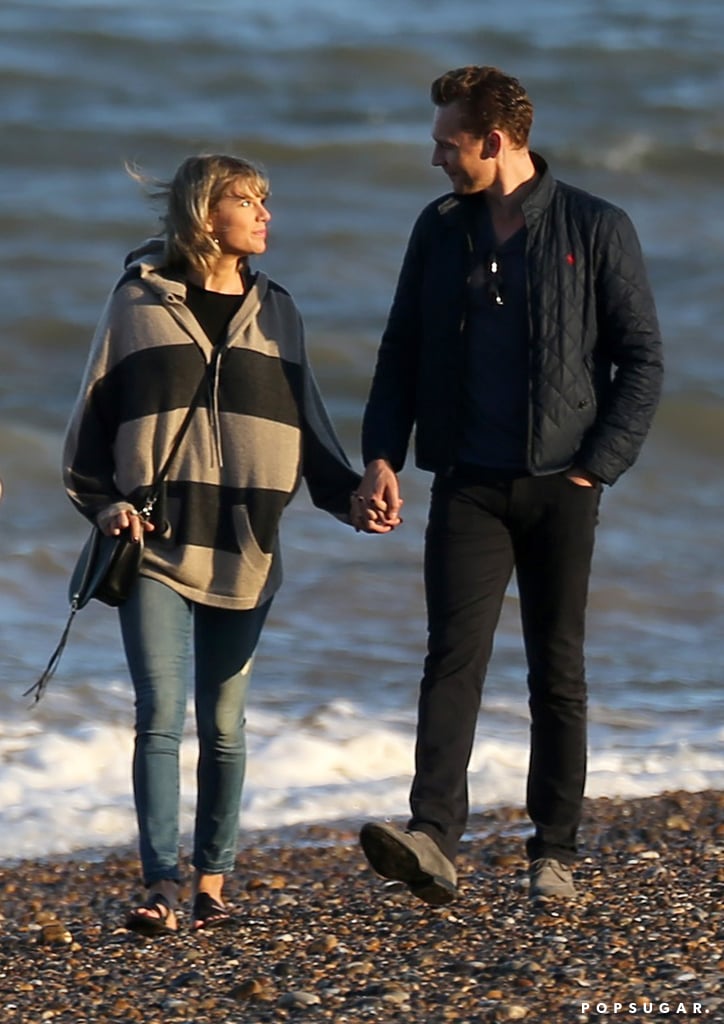 Taylor Swift and Tom Hiddleston With His Mom in the UK