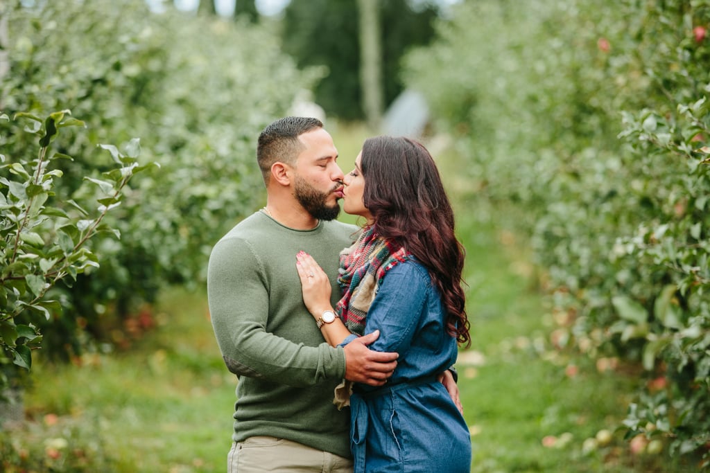 Apple Orchard Engagement Shoot