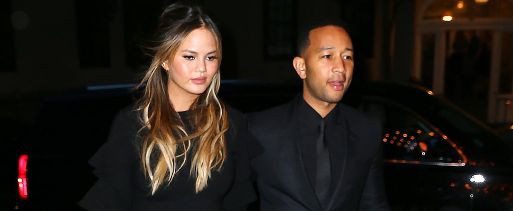 Chrissy Teigen and John Legend Out With Baby Luna May 2016