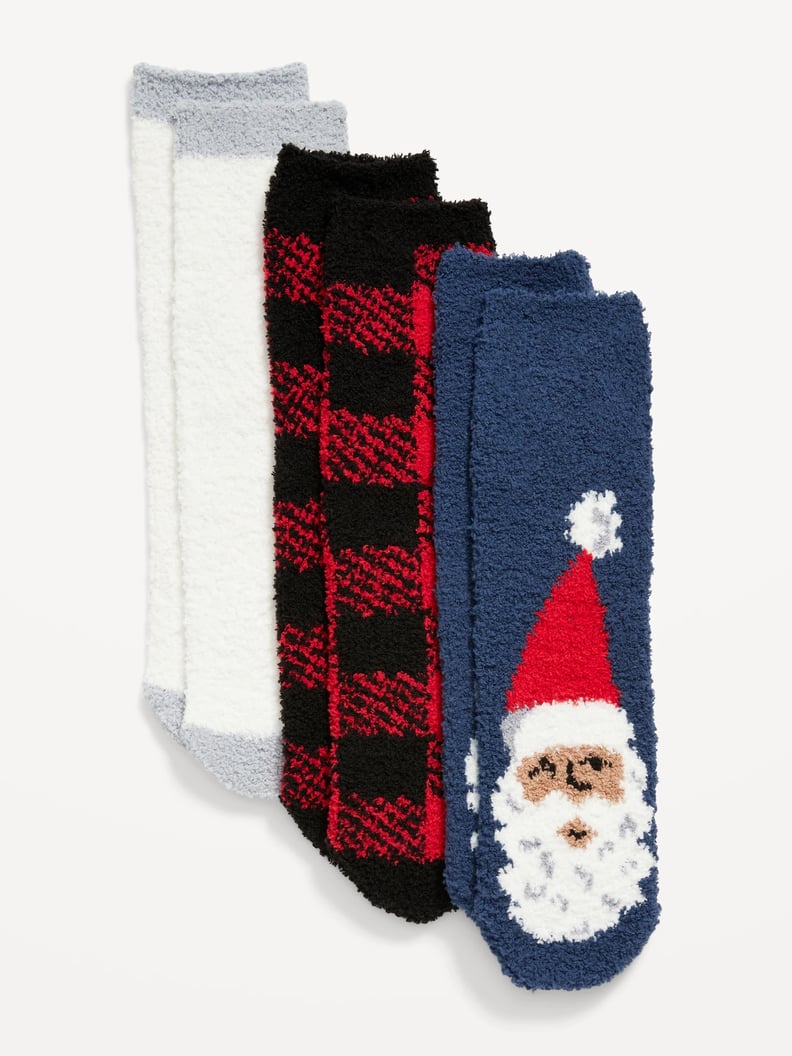 Gifts For Los Suegros: Old Navy Cozy Crew Socks 3-Pack