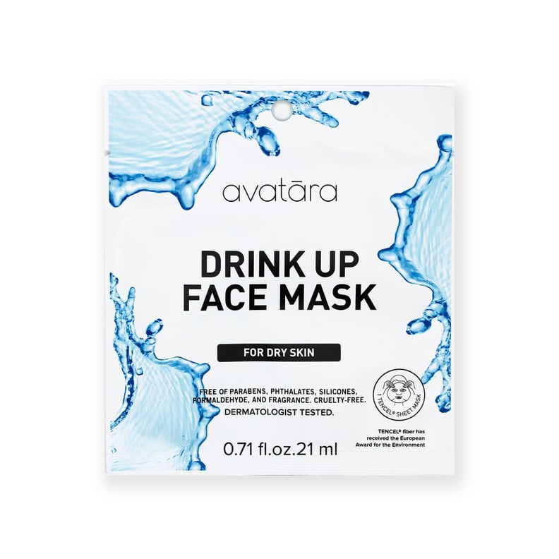 For Dry Skin: Avatara Unscented Drink Up Face Mask