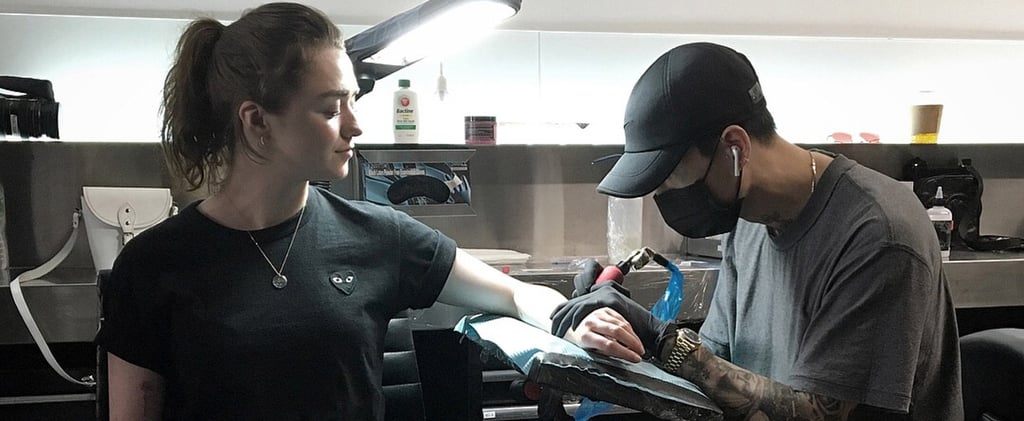 Maisie Williams Just Added to Her Tattoo Collection, and They Keep Getting Better