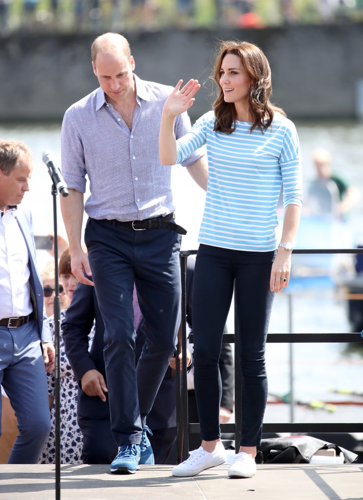 Royals Wearing Sneakers
