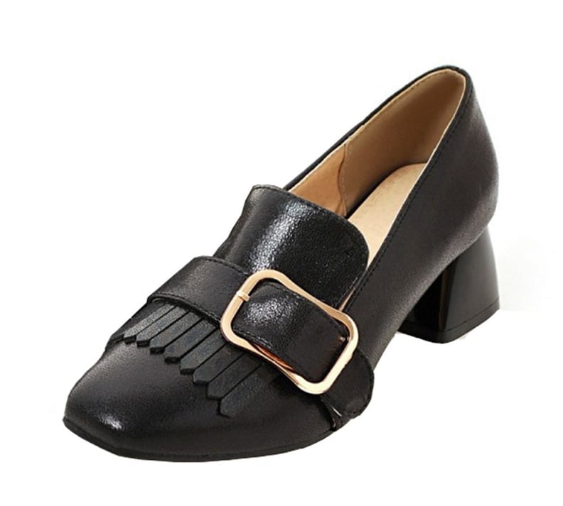 Aisun Fringed Loafers