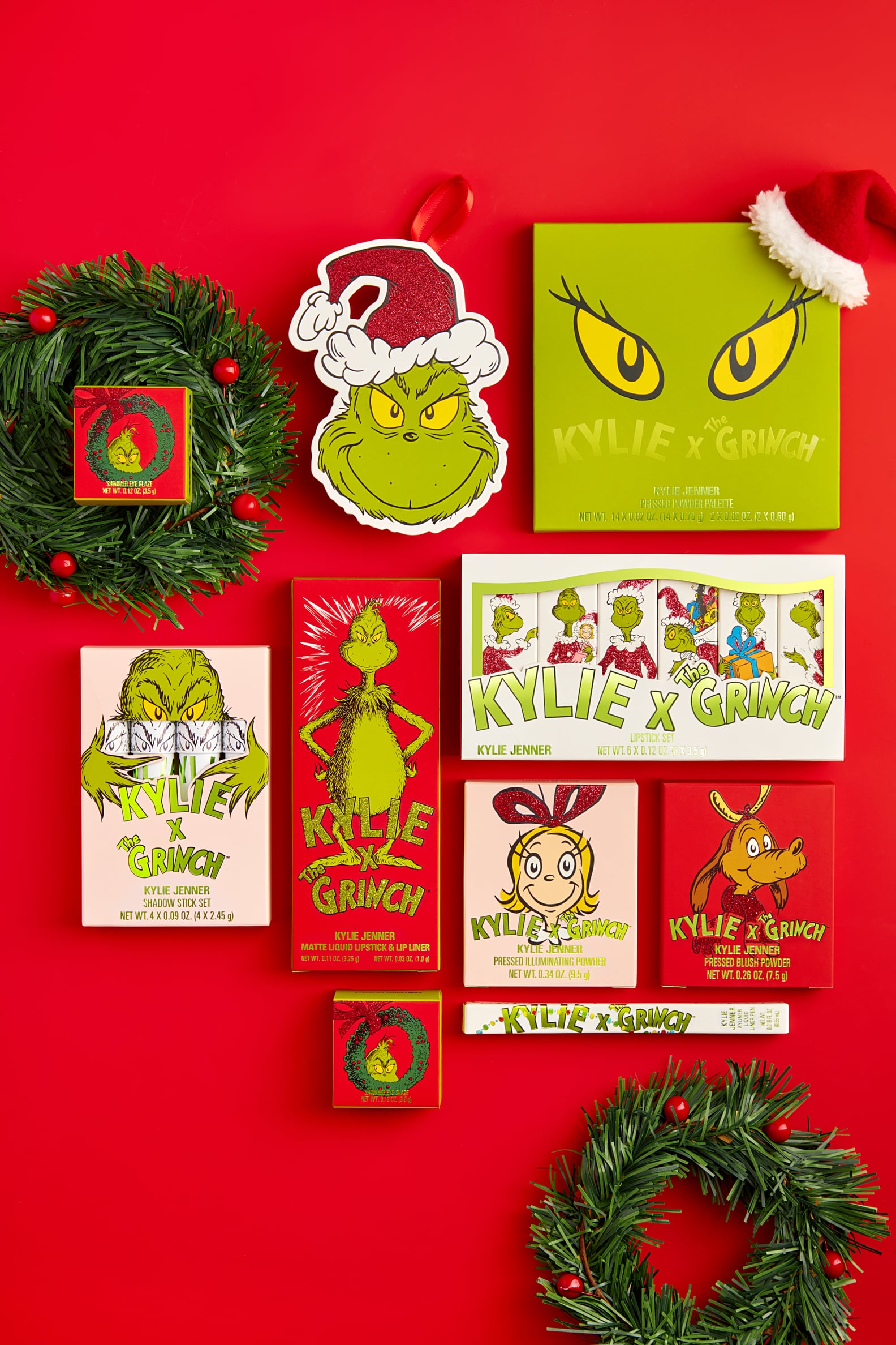 Kylie Cosmetics x The Grinch Holiday Collection POPSUGAR Beauty