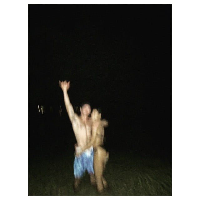 Shortly after Zac wanted to "unlock the swag," Sami confirmed with this one: "The swag unlocked." It might be a blurry picture, but Sami did tag Zac in it.