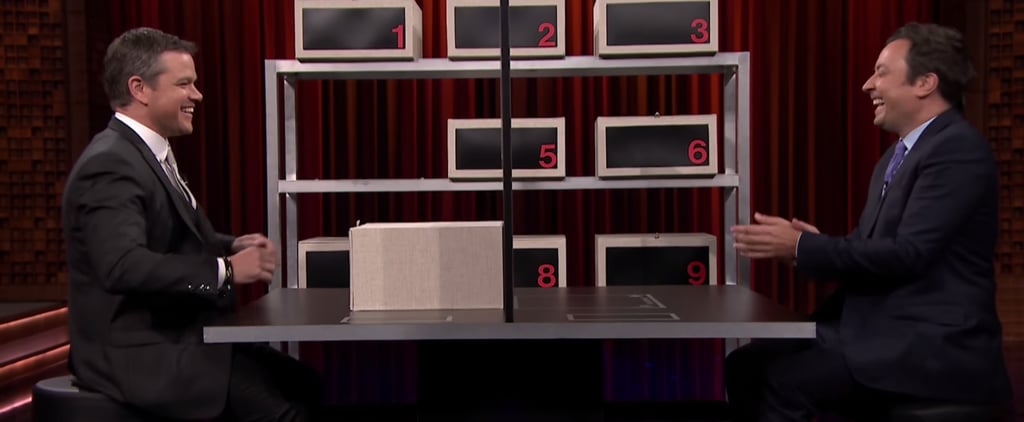Matt Damon Plays Box of Lies on The Tonight Show 2016