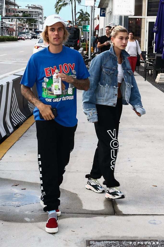 Justin Bieber and Hailey Baldwin Out in Miami June 2018 | POPSUGAR ...