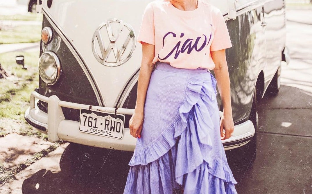 MAY WRAP SKIRT