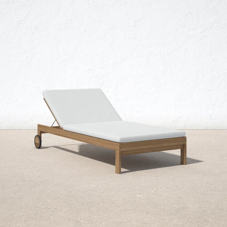 Best Teak Outdoor Chaise Lounge AllModern Cambridge Outdoor Teak