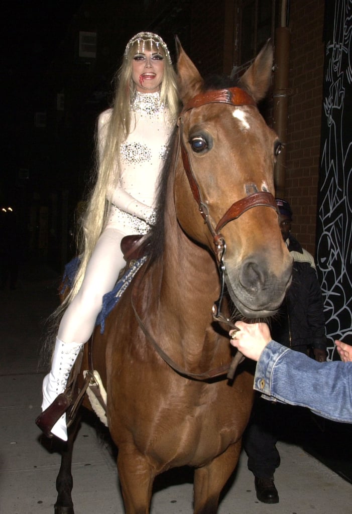 Heidi Klum's 2001 Halloween Costume: Lady Godiva