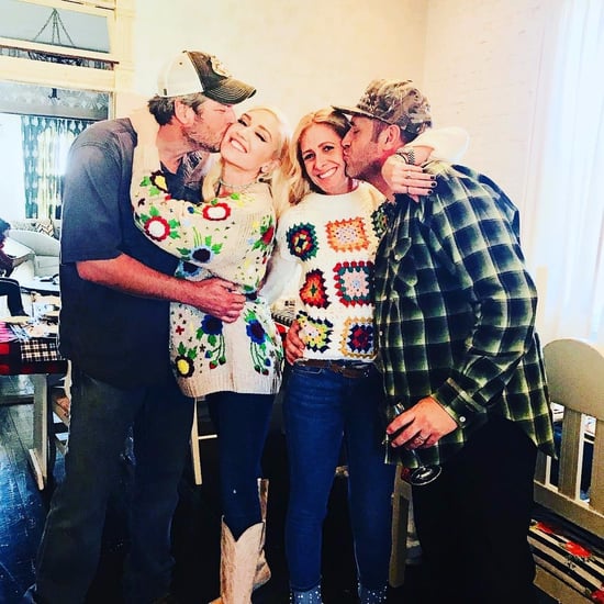 Gwen Stefani and Blake Shelton Thanksgiving Photo 2017