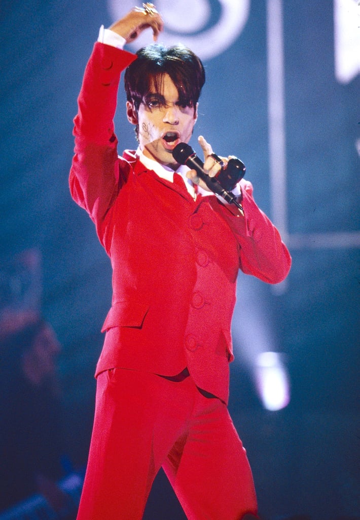 Prince looked festive during the VH1 Fashion and Music Awards in December 1995.