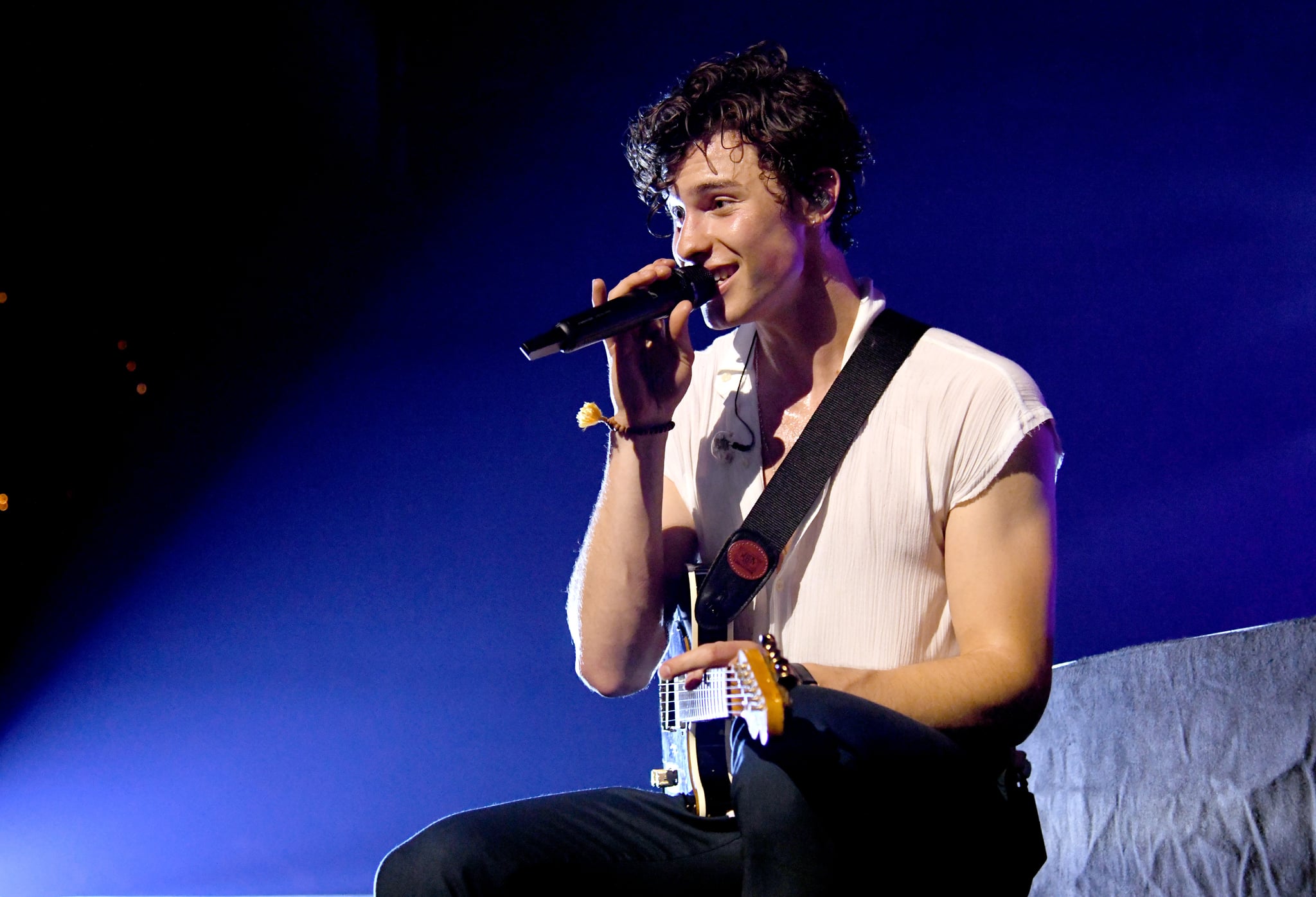 Celebrity Entertainment Sorry I Couldn T Hear Shawn Mendes Sing I Was Too Busy Looking At His Biceps Popsugar Celebrity Photo 30