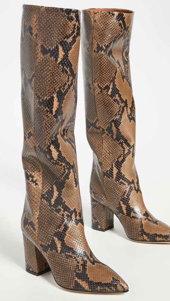 paris texas python ankle boots