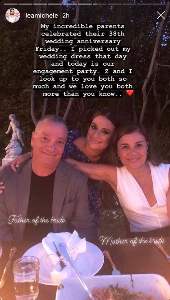 Lea Michele's Engagement Party July 2018