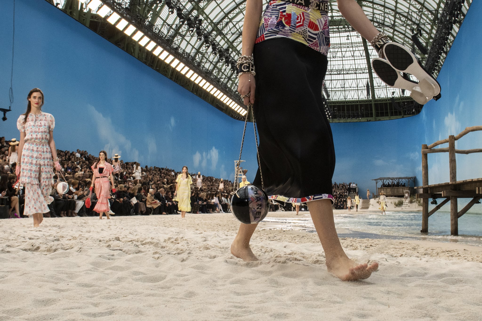Fashion, Shopping & Style, Nothing Will Excite You Like the Chanel Beach  Ball Bag, Except Maybe the PVC Sandals