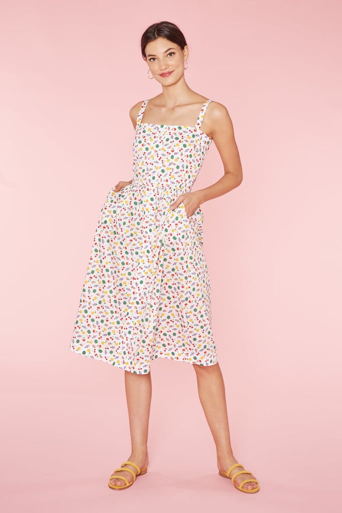 HVN Laura Cotton Dress in Fruit Salad