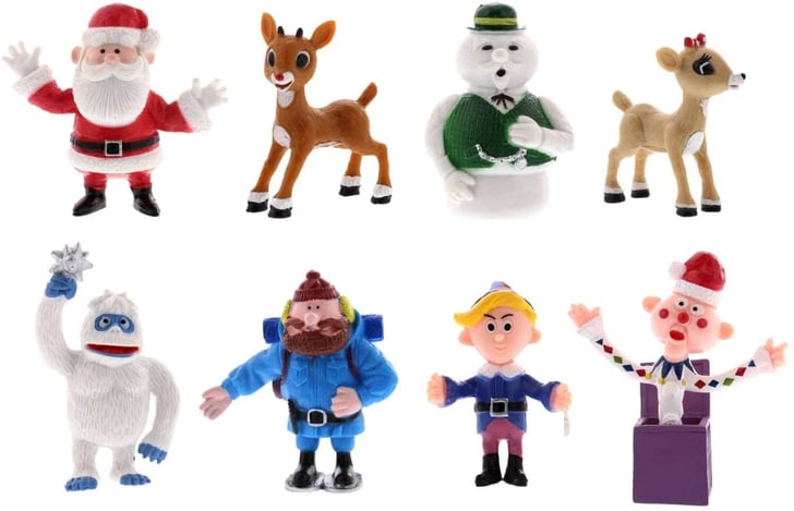 Rudolph the Red Nosed Reindeer Figures | 33 Holiday Themed Toys Perfect ...