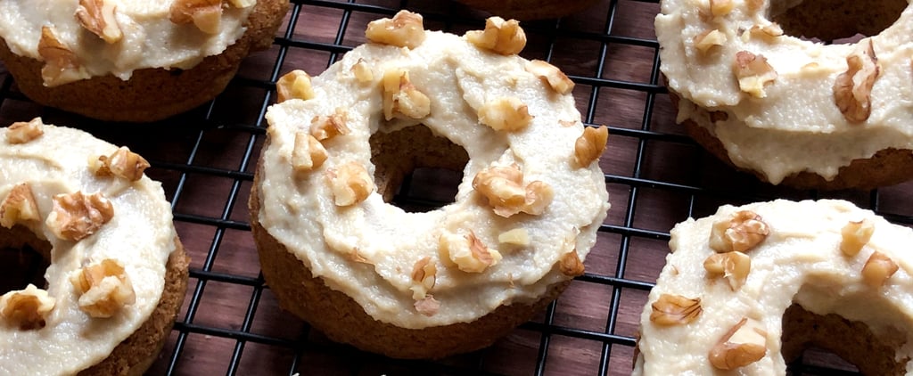 Baked Vegan Carrot Cake Protein Doughnut Recipe