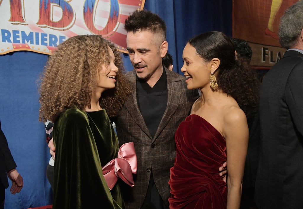 Thandie Newton and Her Family at the Dumbo Premiere in LA