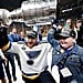 Laila Anderson St. Louis Blues Superfan at Stanley Cup