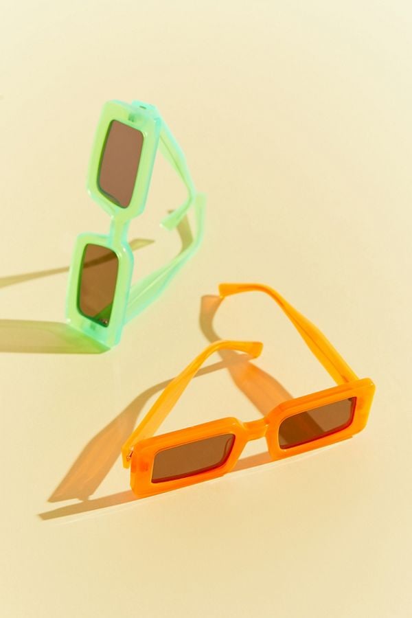 Chimi Neon Rectangle Sunglasses