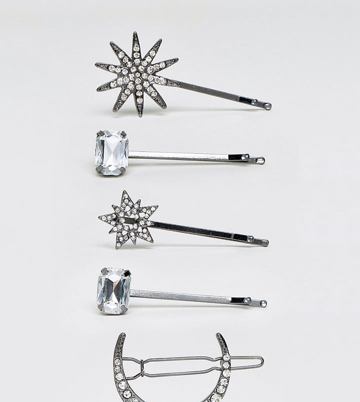 Aldo Nianiel Star & Moon Hair Pins