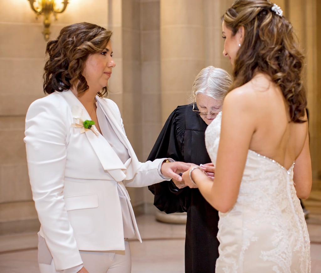 Same Sex San Francisco City Hall Wedding Popsugar Love And Sex Photo 12