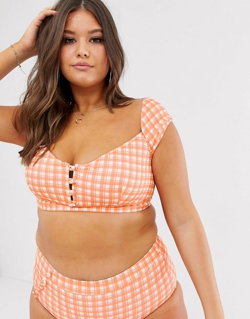 ModCloth Sissone Textured Crop Bikini Top and Sissone Bottom ModCloth Sissone Textured Crop Bikini Top and Sissone Bottom