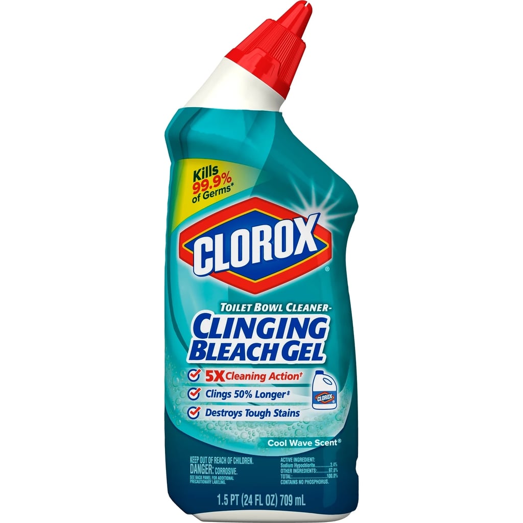 Clorox Toilet Bowl Cleaner With Clinging Bleach Gel
