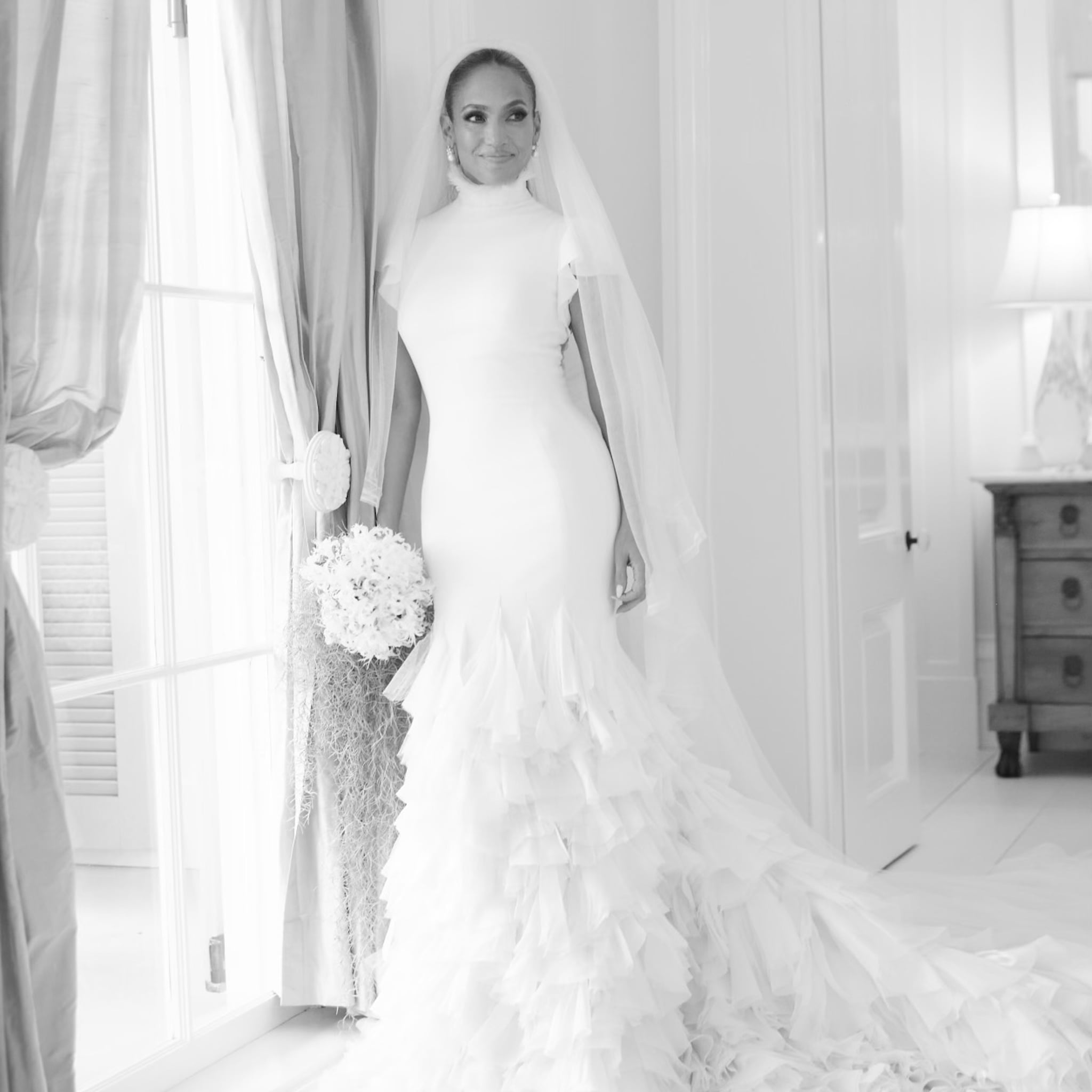 Jennifer Lopez's Ralph Lauren Wedding Dresses in Georgia | POPSUGAR Fashion