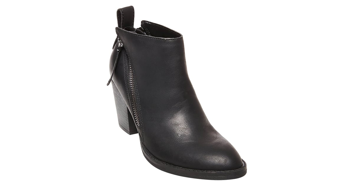 steve madden ivy side zip booties