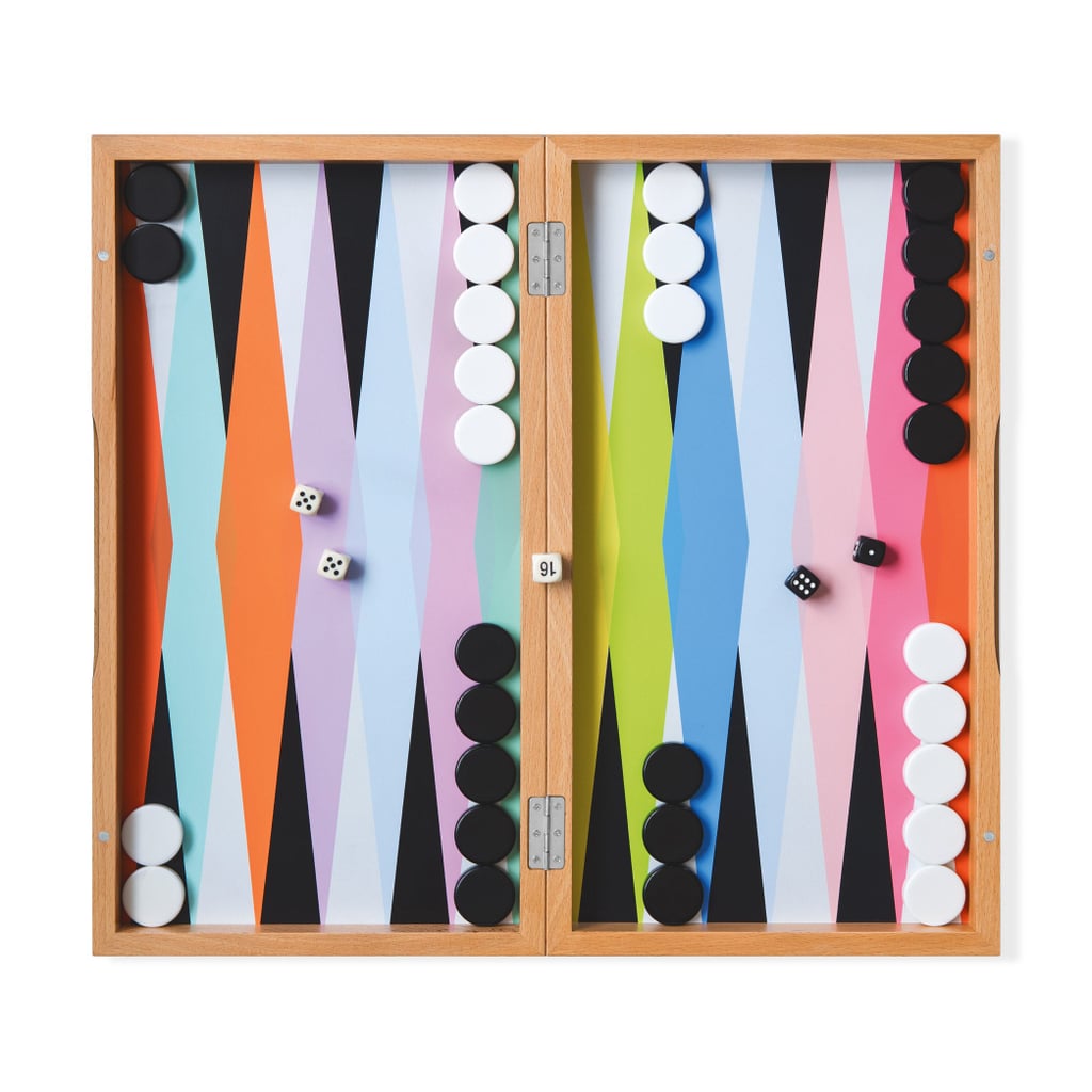 MoMA Colorful Backgammon Set