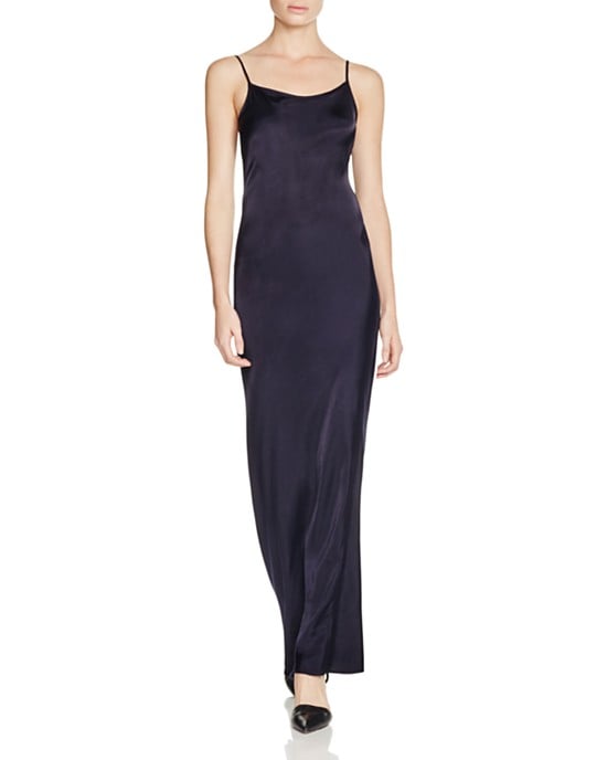 Alexander Wang Satin Maxi Slip Dress ($495)