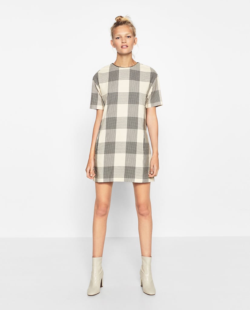 Straight Check Dress ($40)