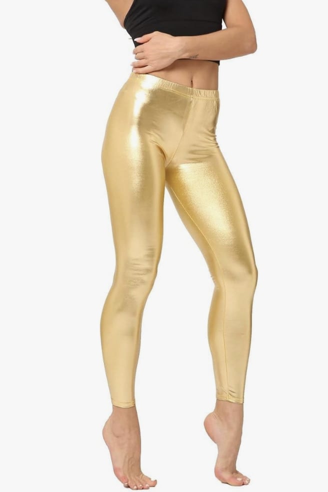 Lam Gallery Metallic Skinny Leggings