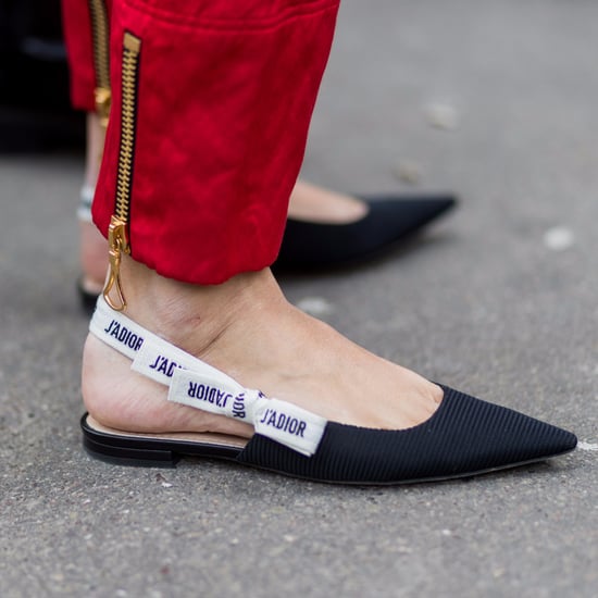 dior slingback flats dupe
