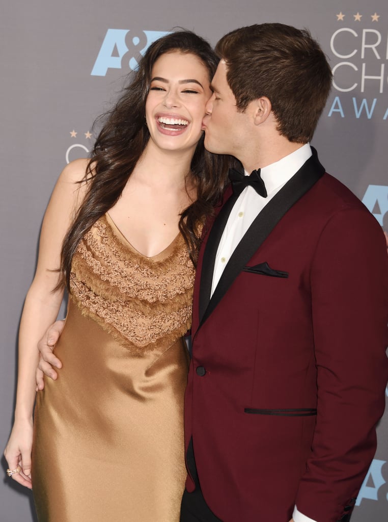 Adam Devine And Chloe Bridges Cute Pictures Popsugar Celebrity 1527