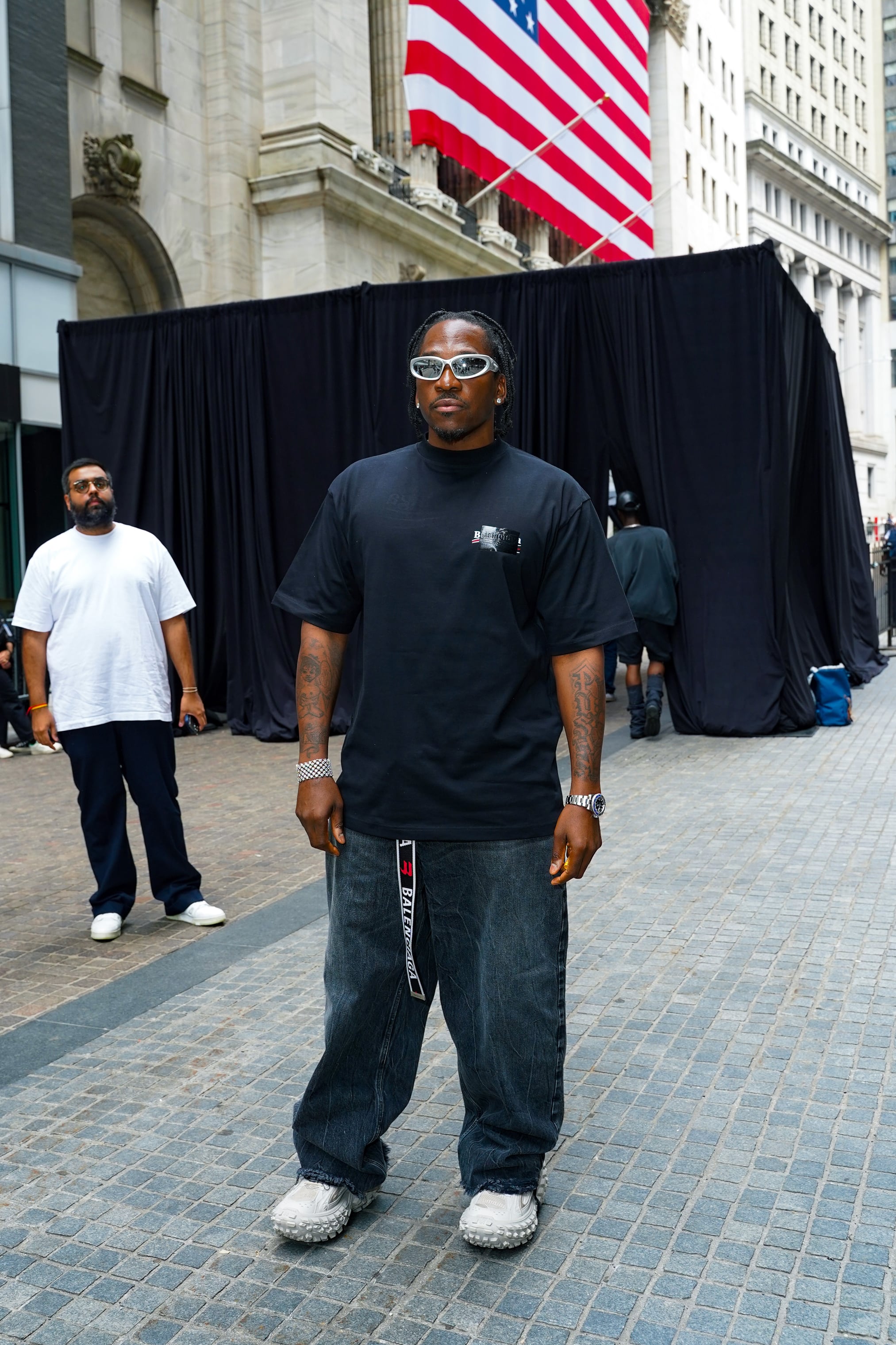 Pusha T Outside the Balenciaga Resort 2023 Show | Balenciaga Took