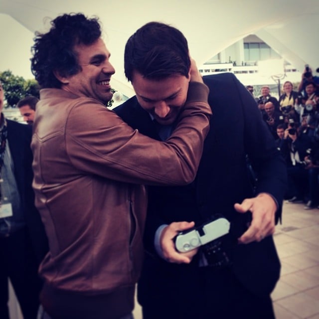 Channing Tatum got a hug from Mark Ruffalo.
Source: Instagram user markruffalo