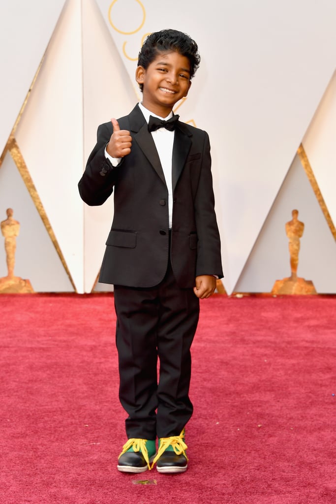 Sunny Pawar at the 2017 Oscars