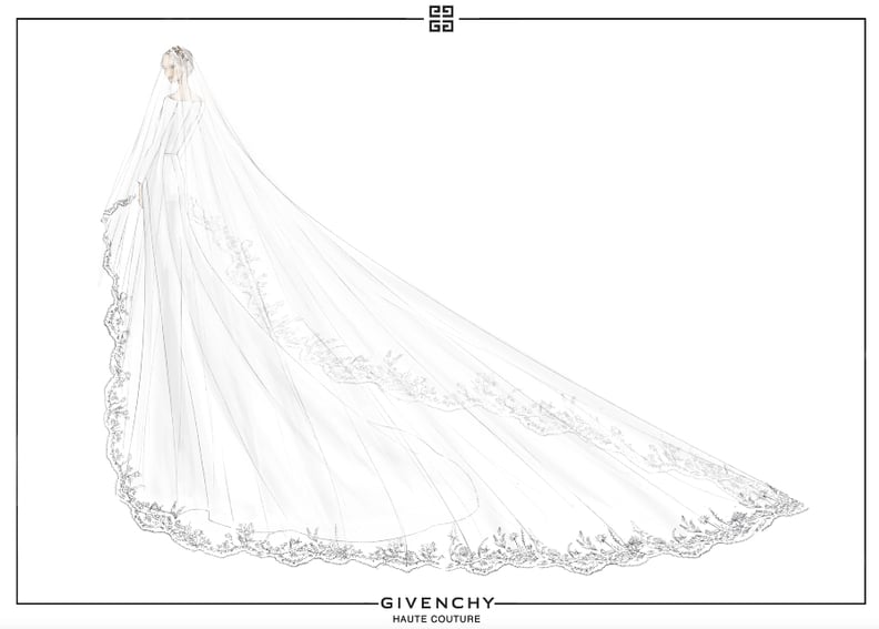 Meghan Markle's Wedding Dress Sketch