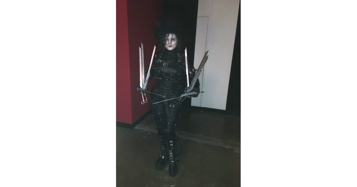 Edward Scissorhands Diy Tim Burton Halloween Costumes Popsugar Smart Living Photo 3 