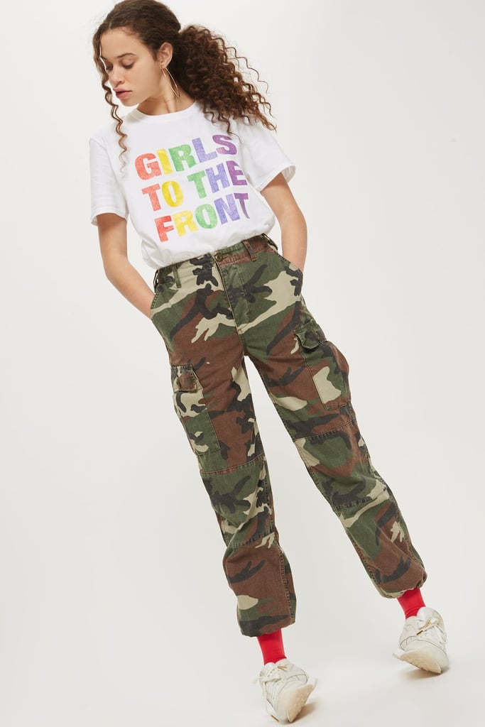 Topshop Slogan Tee