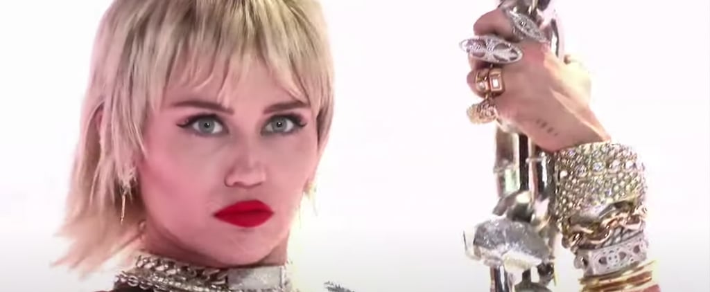 Miley Cyrus's Disco Wrecking Ball Outfit at 2020 MTV VMAs